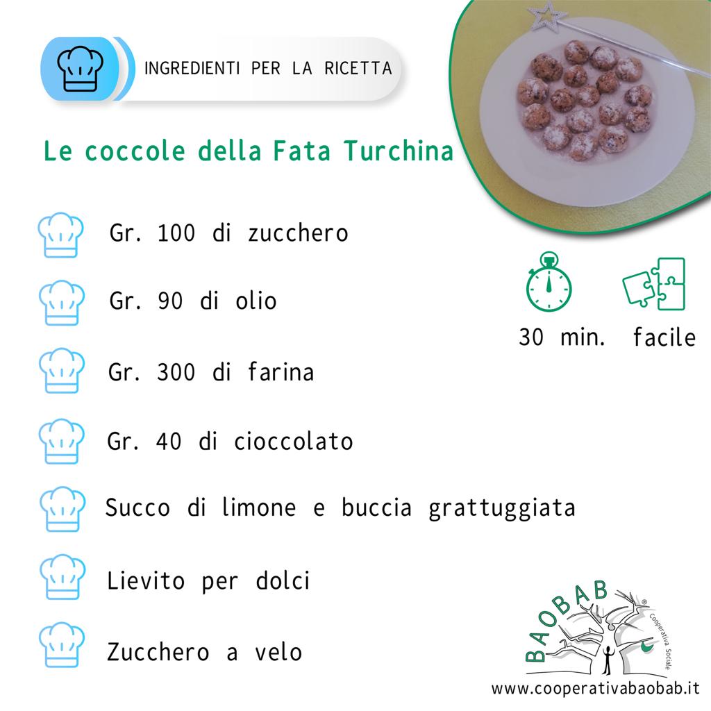 ingredienti coccole della Fata Turchina